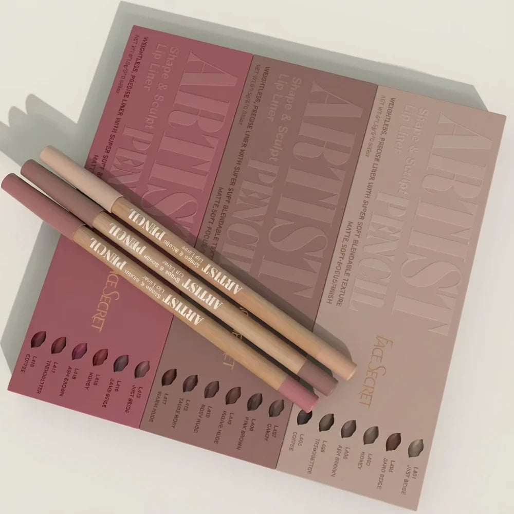 Velvet Matte Lip Liner Pencils Set
