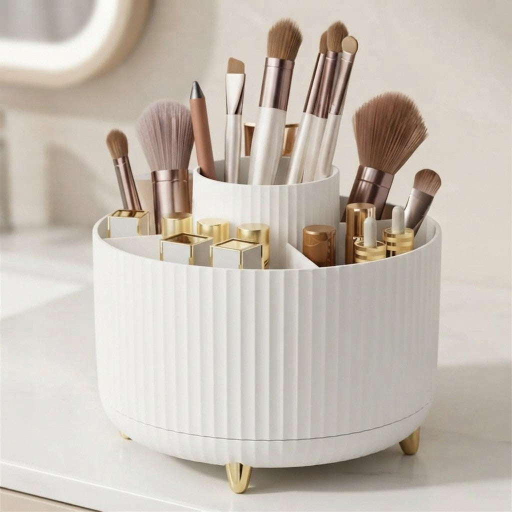 Rotating Cosmetic Storage Organizer